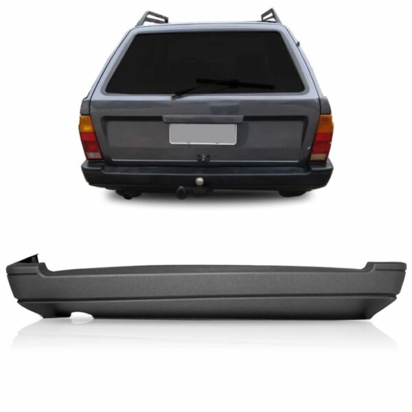 Parachoque Traseiro Parati Cinza Claro 1987 1988 1989 A 94