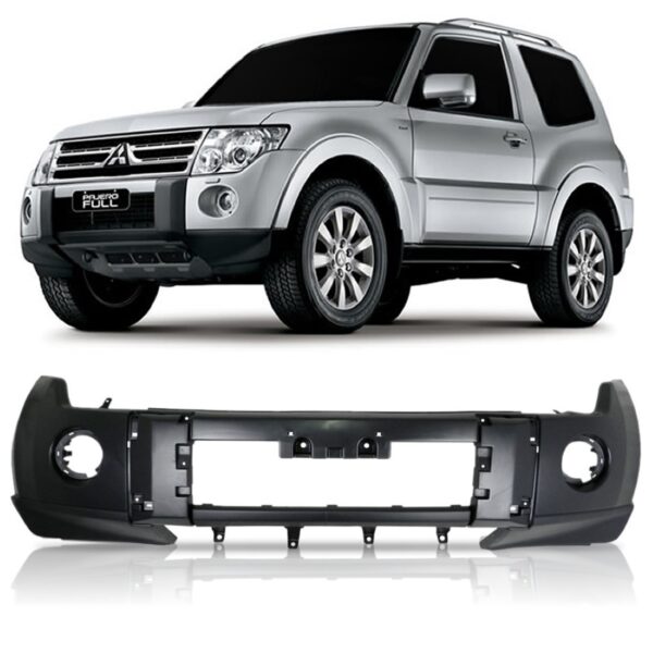 Parachoque Para Mitsubishi Pajero Full 2008 A 2011 Novo Preto