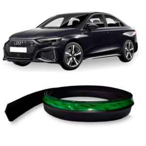 Saia Spoiler Para AUDI A3 SEDAN Z Lip Borracha Esportivo Ez