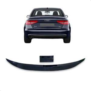 Aerofólio Para AUDI A4 Sedan Black Piano Autocolante