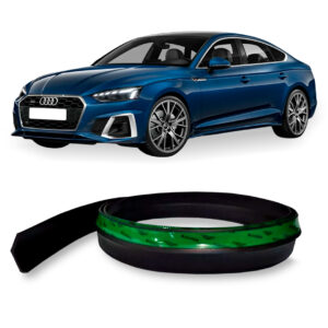 Saia Spoiler Para AUDI A5 Z Lip Borracha Esportivo Ez