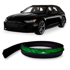 Saia Spoiler Para AUDI A6 Z Lip Borracha Esportivo Ez