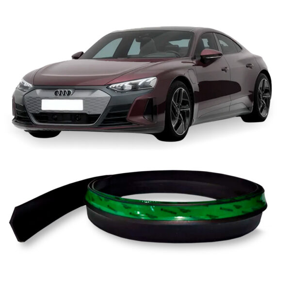Saia Spoiler Para AUDI E-TRON Z Lip Borracha Esportivo Ez