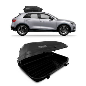 Baú Maleiro De Teto Motobul 270 Litros AUDI-Q3 Preto