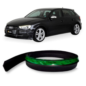 Saia Spoiler Para AUDI S3 Z Lip Borracha Esportivo Ez