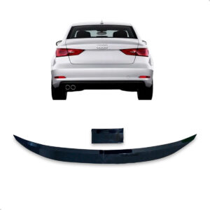 Aerofólio Para Audi S3 Sedan Black Piano Autocolante