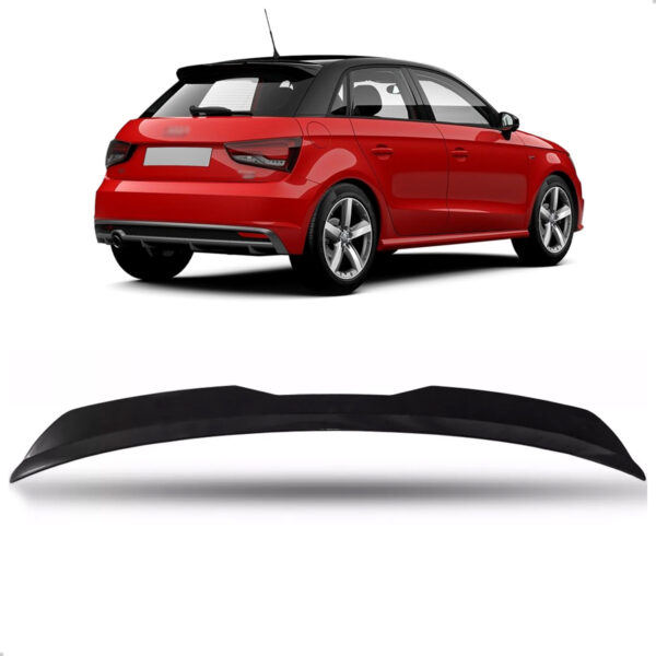 Aerofólio Audi A1 Black Piano Sport Hatch Universal