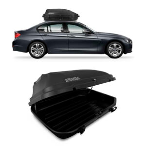 Baú Maleiro De Teto Motobul 270 Litros BMW-320 Preto