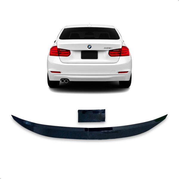 Aerofólio Para BMW 328I Sedan Black Piano Autocolante