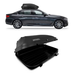 Baú Maleiro De Teto Motobul 270 Litros BMW-540I Preto
