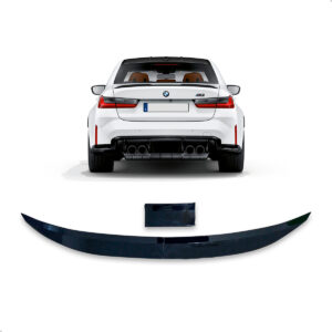 Aerofólio Para BMW M3 Sedan Black Piano Autocolante