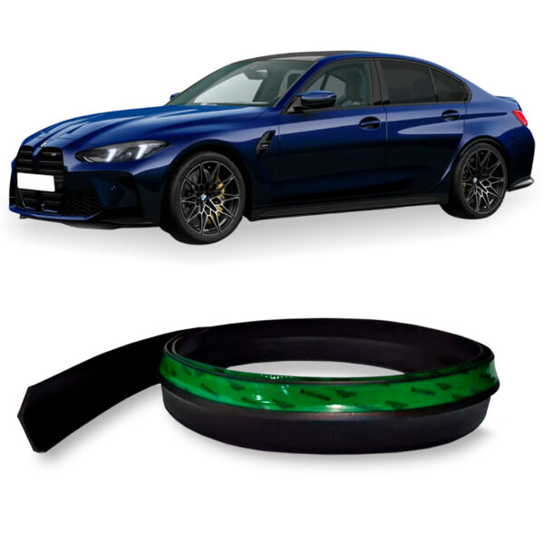 Saia Spoiler Para BMW M3 Z Lip Borracha Esportivo Ez
