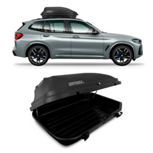 Baú Maleiro De Teto Motobul 270 Litros BMW-X3 Preto