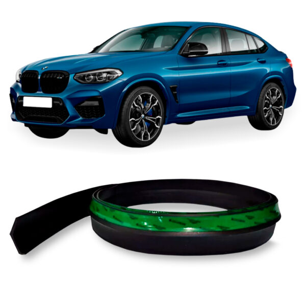 Saia Spoiler Para BMW-X3 Z Lip Borracha Esportivo Ez