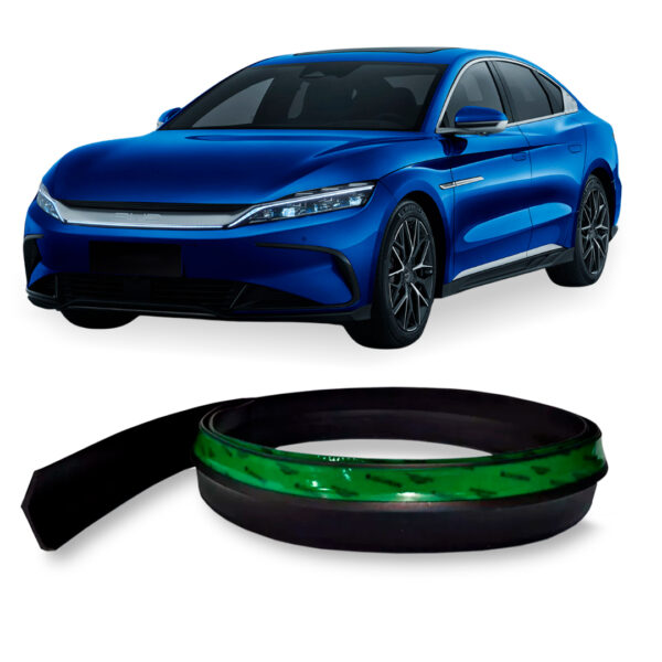 Saia Spoiler Para BYD-HAN Z Lip Borracha Esportivo Ez