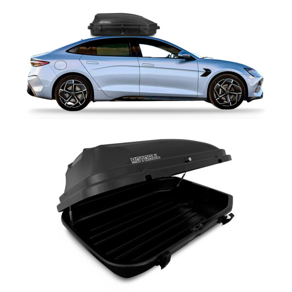 Baú Maleiro De Teto Motobul 270 Litros BYD-SEAL Preto