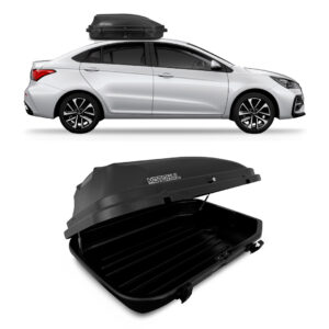 Baú Maleiro De Teto Motobul 270 Litros CHERY-ARRIZO-5 Preto