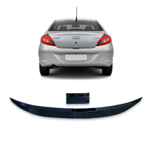 Aerofólio Para CHERY CIELO Sedan Black Piano Autocolante