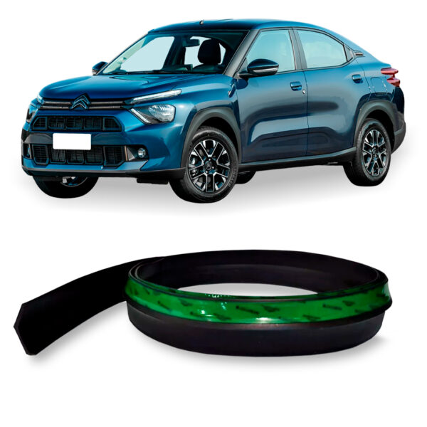 Saia Spoiler Para CITROEN-BASALT Z Lip Borracha Esportivo Ez