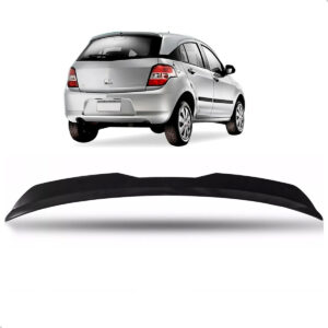 Aerofólio Universal Para Agile Acrílico Black Piano Sem Led