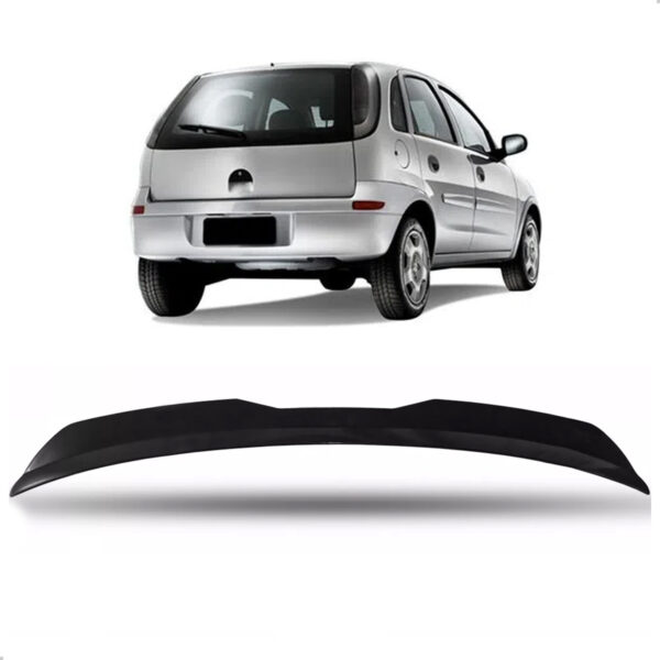 Aerofólio Corsa Black Piano Sport Hatch Universal