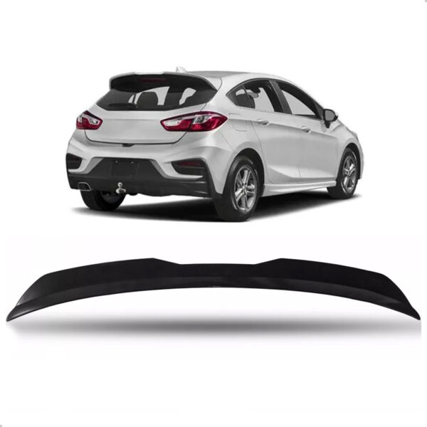 Aerofólio Cruze Black Piano Sport Hatch Universal