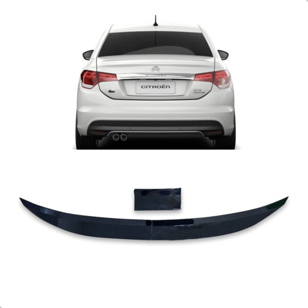 Aerofólio Para Citroen C4-LOUNGE Sedan Black Piano Autocolante