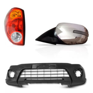 Kit L200 Triton 14 2015 Parachoque + Retrovisor + Sinaleira