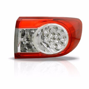 Kit Jogo 04 Lanternas Novo Corolla 2012 2013 Led Vermelho