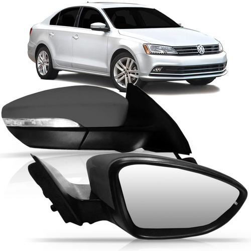 Par Retrovisor Jetta 2011 2012 13 14 2015 Elétrico Retratil