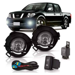 Kit Farol Neblina Milha Auxiliar Frontier 2014 2015 2016 Transparente