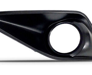 Moldura  Aro Farol De Milha Cronos 17/22 - Preta C/ Milha Le Preto Esquerdo