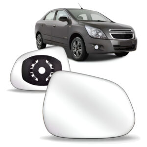Lente Retrovisor Cobalt 2012 13 14 2015 Com Base Ld