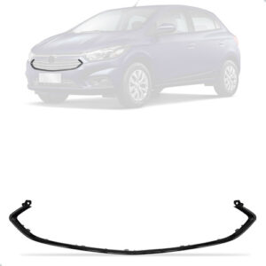 Régua Friso Da Grade Inferior Para Onix Prisma 2017 Ate 2019 Preto