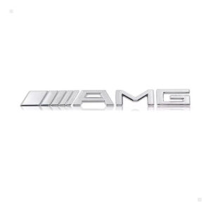 Emblema Para Mercedes Amg Cromado  Tampa Traseira