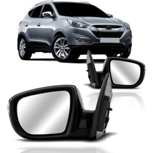 Par Retrovisor Para Hyundai Ix35  2010 11 2012 2013 Eletrico