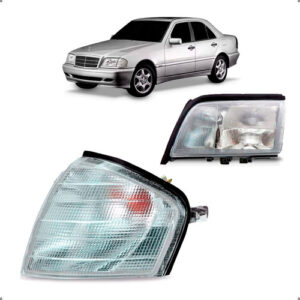 Farol E Sinaleira Para Mercedes C220 1994 1995 1996 Esquerdo Esquerdo/motorista