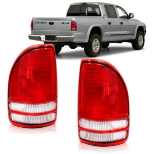 Par Sinaleira Traseira Dodge Dakota 2001 A 2003 Bicolor