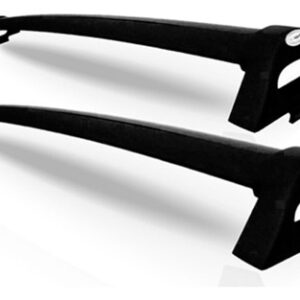 Kit Rack Teto Clio + Maleiro Dobrável 380 Litros Preto