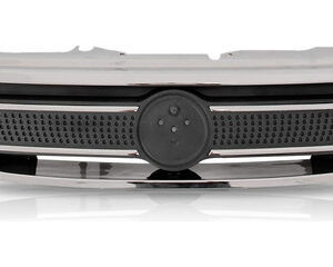 Grade Radiador Idea 2003 2010 Elx Hlx Preta C/friso 1a Linha