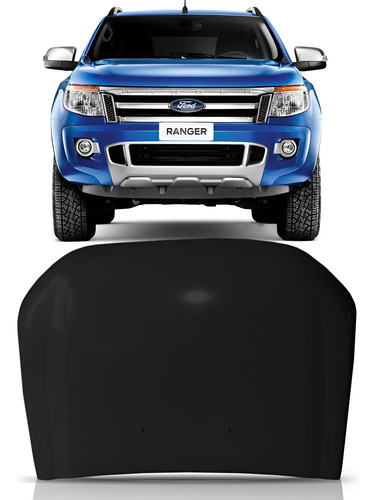 Capô Compatível Com Ford Ranger Ano 2013 2014 2015 A 2016