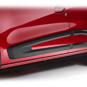 Jogo De Friso Lateral Vazado Kwid 4 Portas 2017 Em Diante Preto