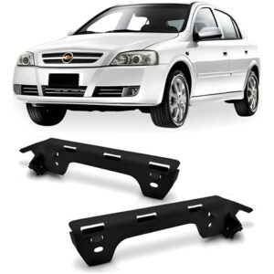 Par Suporte Guia Astra 1999 A 2003 Parachoque Dianteiro