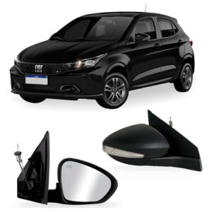 Retrovisor Externo Argo 23 A 25 C/ Controle C/ Pisca Direito