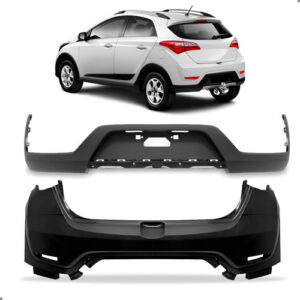 Kit Parachoque Traseiro Hb20x 2012 A 2015 Com Spoiler