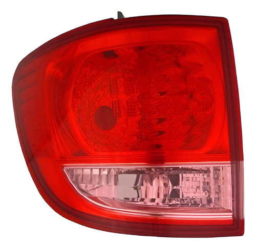 Lanterna Traseira Hilux Sw4 2005/2008 Canto Lado Esquerdo Esquerdo Vermelho