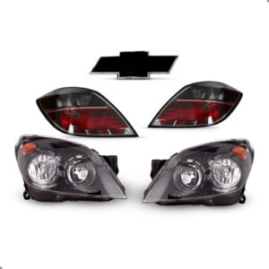 Kit Farol E Lanterna Para Vectra Gt 2009 2010 2011 C/emblema - Ambos Lados