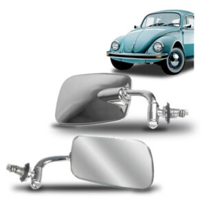 Par Retrovisor Universal Fusca 1978 79 80 81 A 1996 Cromado