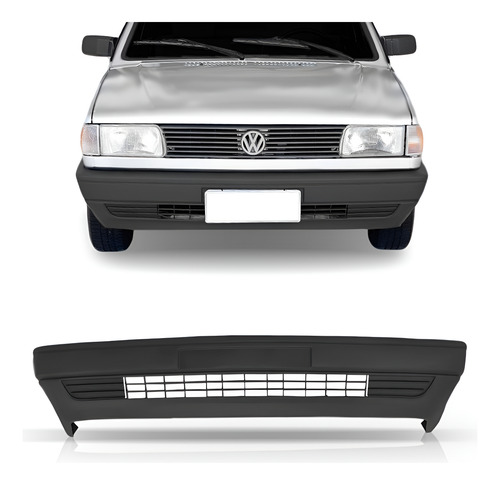 Parachoque Dianteiro Gol 1987/1994 Cinza Escuro 1a Linha Preto