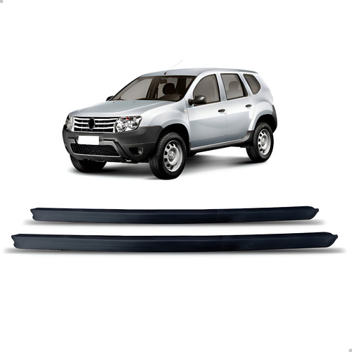 Par Pestana Traseira Externa Duster 2010 2011 2013 2014 Preto